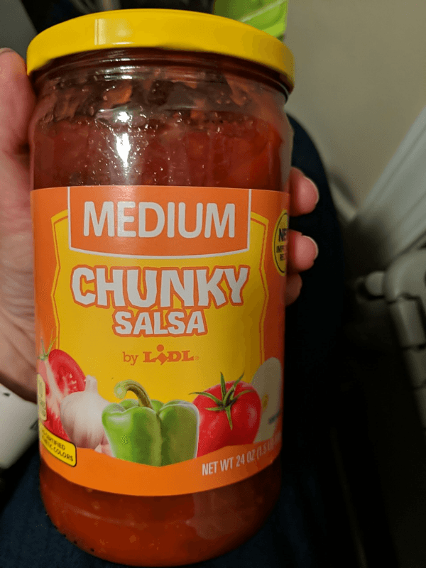 Lidl Medium Chunky Salsa