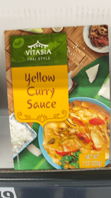 Vitasia Thai Style Yellow Curry Sauce