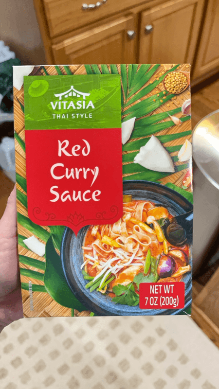 Vitasia Thai Style Red Curry Sauce