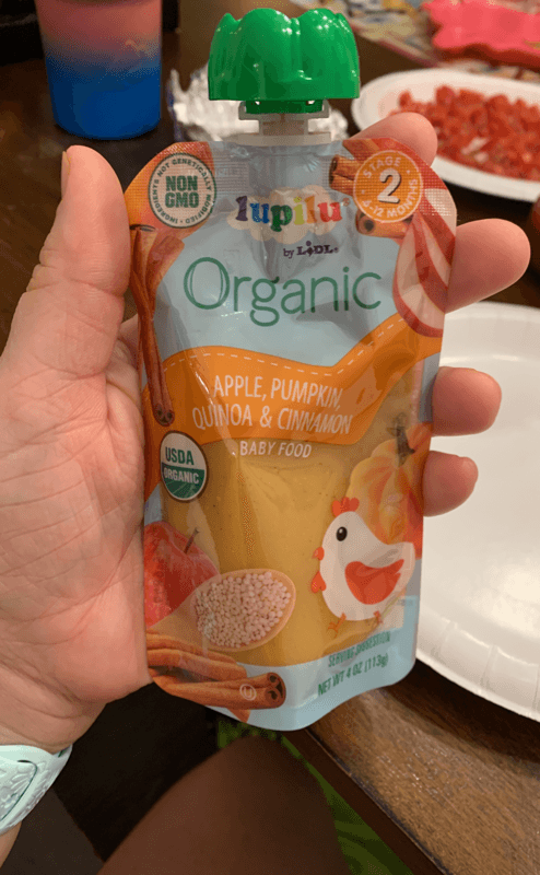 Lupilu By Lidl Organic Apple, Pumpkin, Quinoa & Cinnamon Baby Food