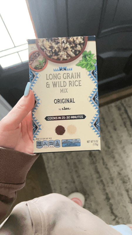 Lidl Long Grain & Wild Rice Mix Original