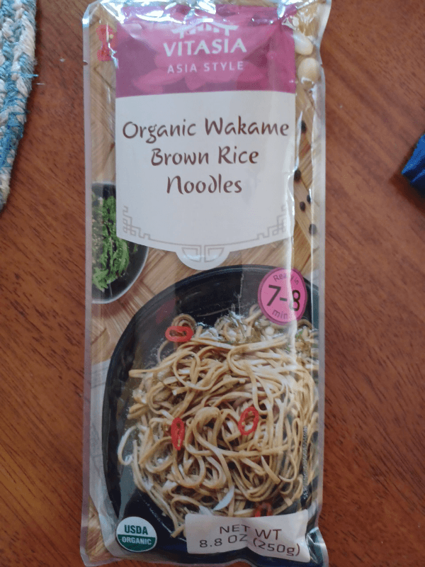 Vitasia Asia Style Organic Wakame Brown Rice Noodles