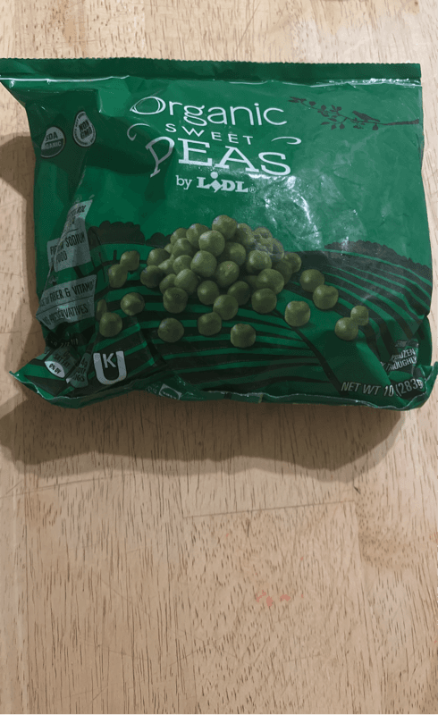 Organic Sweet Peas By Lidl