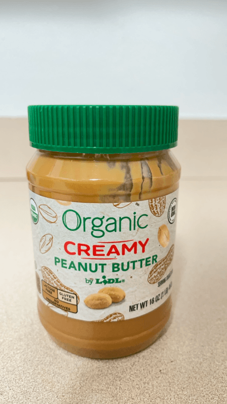 Lidl Organic Creamy Peanut Butter
