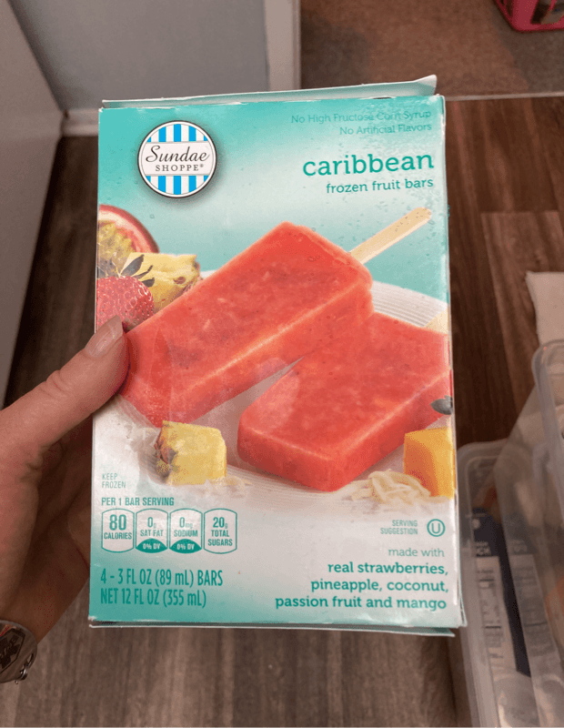 Sundae Shoppe Caribbean  Fruit Bars