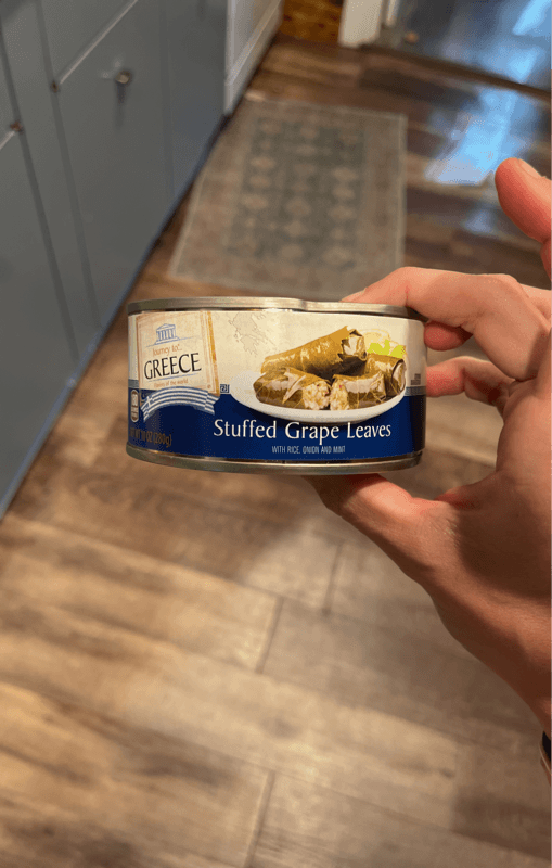 Journey To Greece Stuffed Grape Leaves