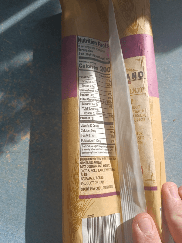 Priano Specialty Bronze Cut Linguine