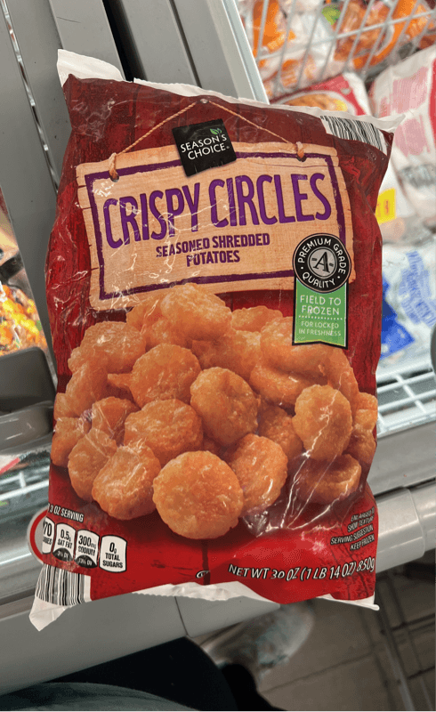 Season'S Choice Crispy Circles Seasoned Shredded Potatoes