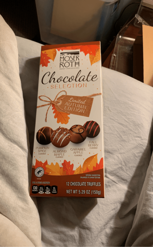 Moser Roth Chocolate Selection Limited Autumn Edition 12 Chocolate Truffles
