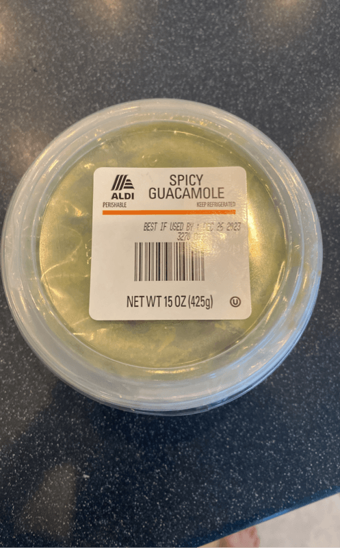 Aldi Spicy Guacamole
