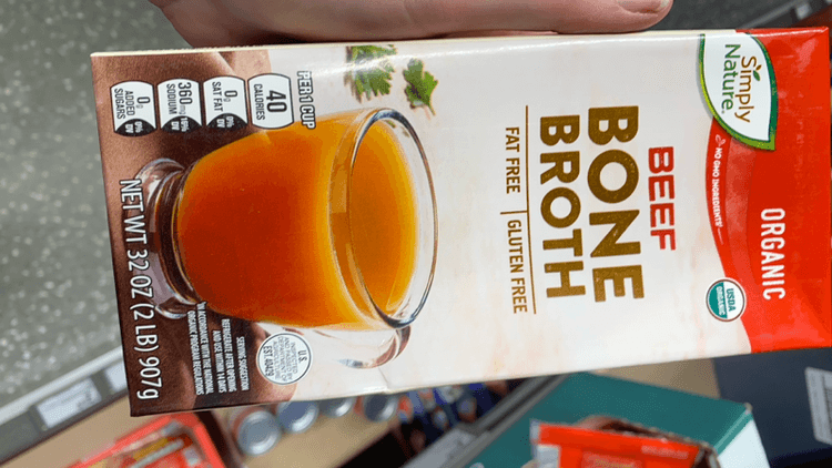 Simply Nature Organic Beef Bone Broth