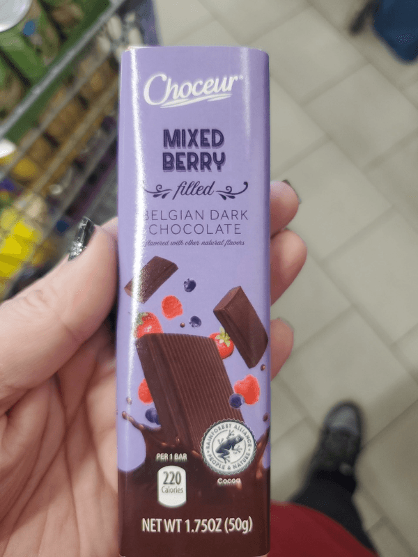 Choceur Mixed Berry Filled Belgian Dark Chocolate