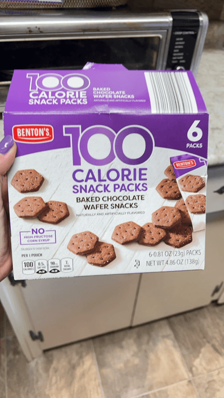 Benton’S 100 Calorie Snack Packs Baked Chocolate Wafer