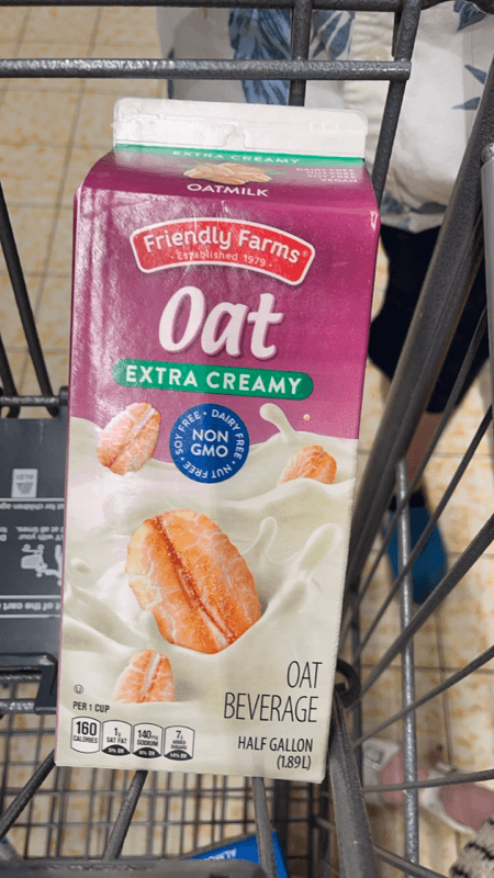 Friendly Farms Oat Extra Creamy Oat Beverage
