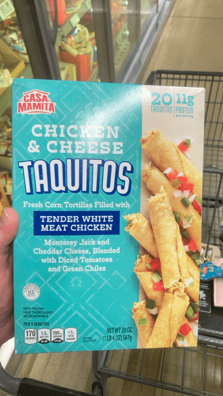 Casa Mamita Chicken & Cheese Taquitos