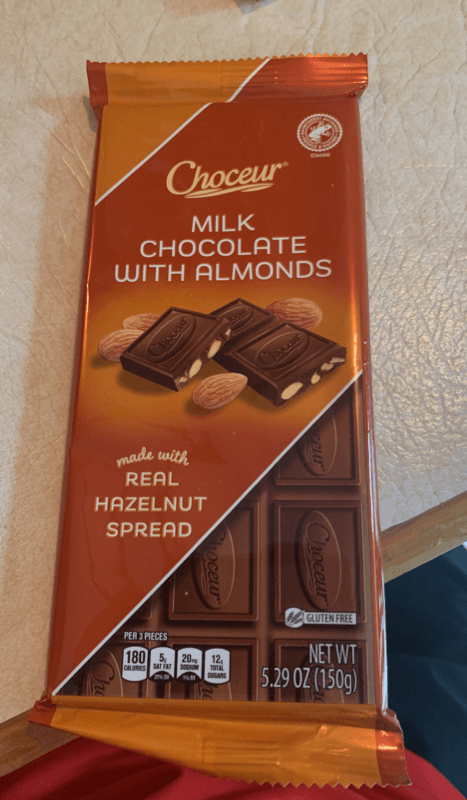 Choceur Milk Chocolate With Almonds