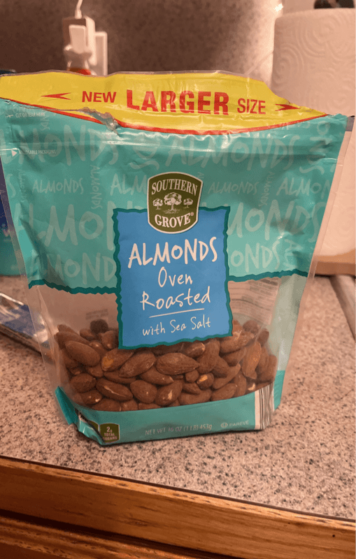 Southern Grove Oven Roasted Almonds With Sea Salt
