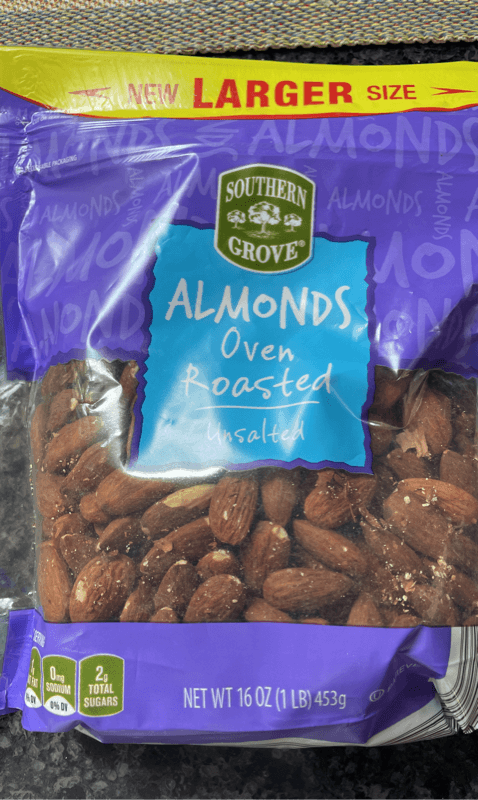 Southern Grove Almonds Oven Roasted Unsalted