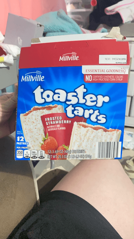 Millville Toaster Tarts Frosted Strawberry