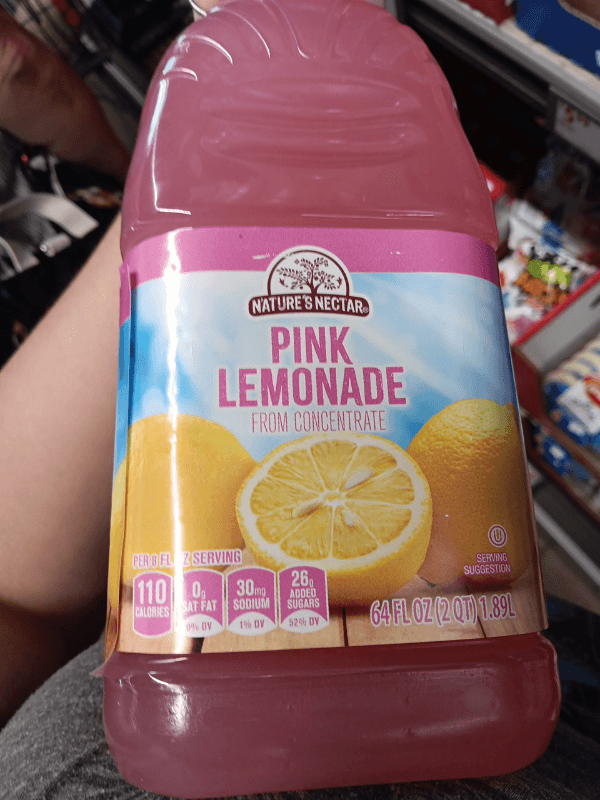 Nature'S Nectar Pink Lemonade From Concentrate