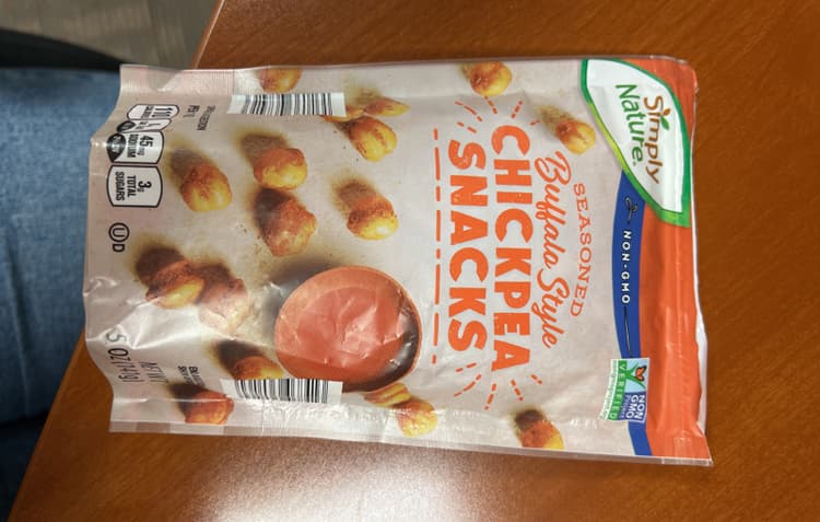 Simply Nature Seasoned Buffalo Style Chickpea Snacks