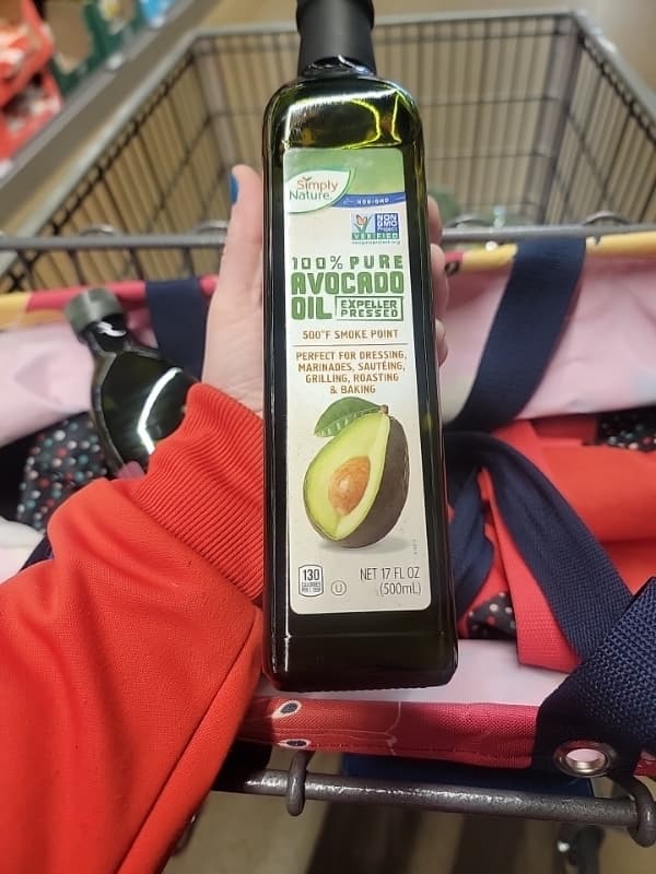 Simply Nature 100% Pure Avocado Oil Expeller Pressed
