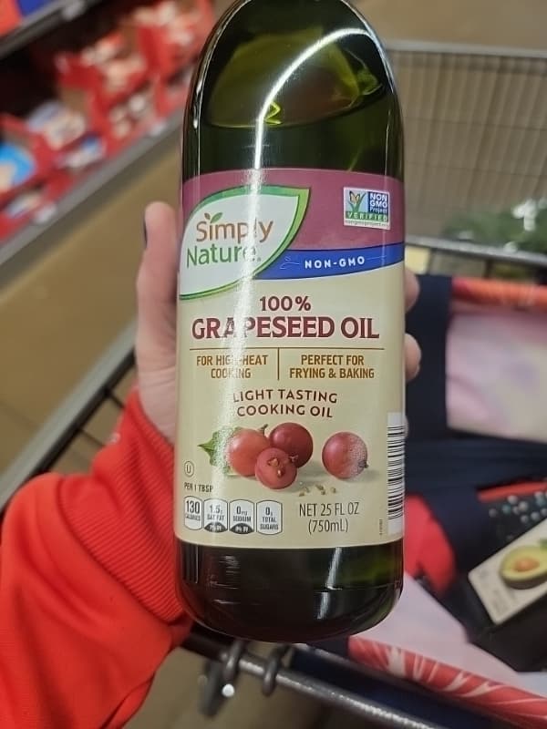 Simply Nature 100% Grapeseed Oil