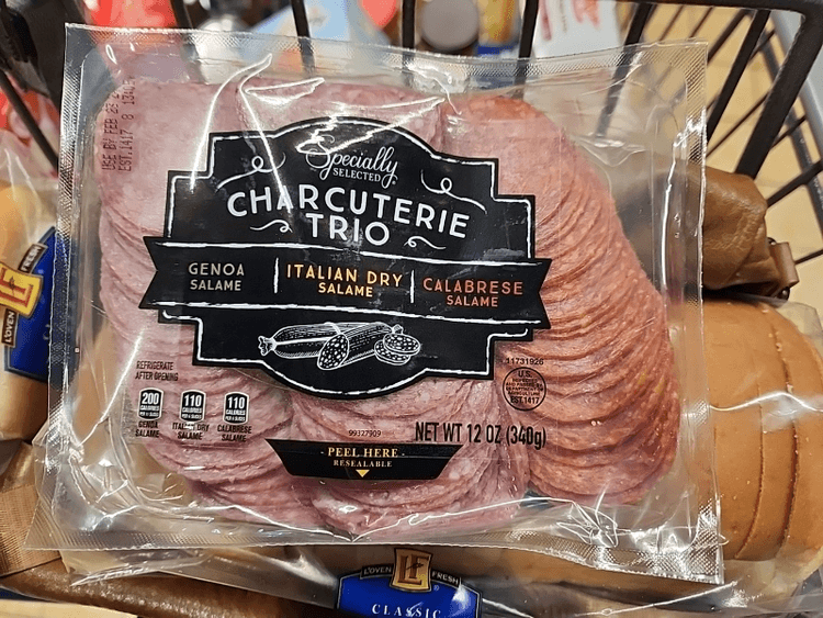 Specially Selected Charcuterie Trio Genoa Salame, Italian Dry Salame And Calabrese Salame