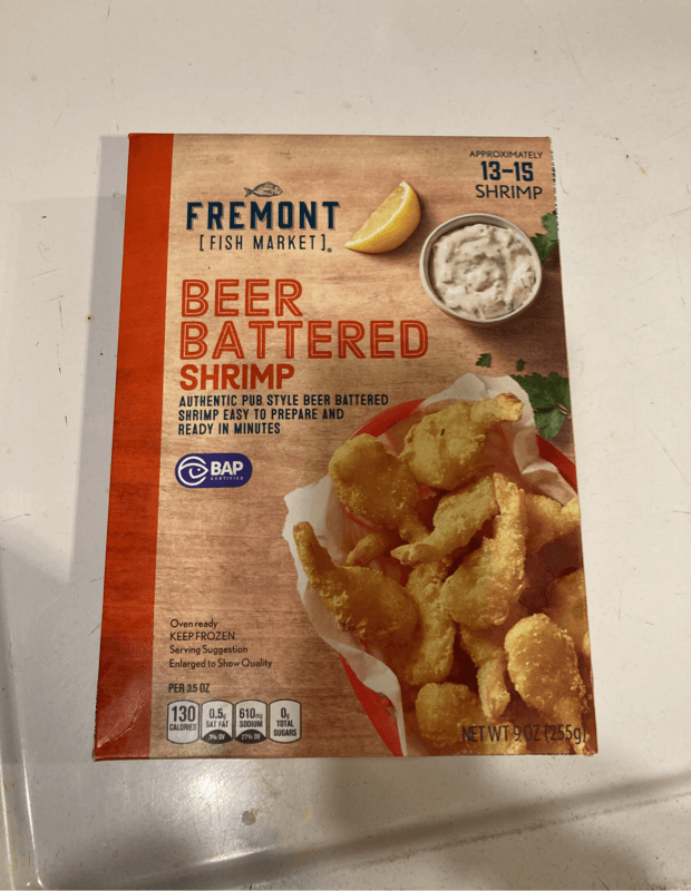 Fremont Fish Market Beer Battered Shrimp