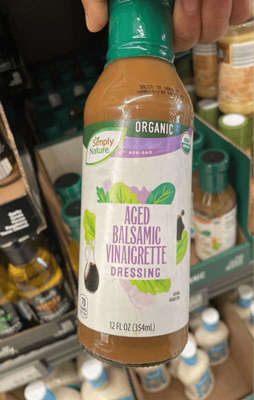 Simply Nature Organic Aged Balsamic Vinaigrette Dressing