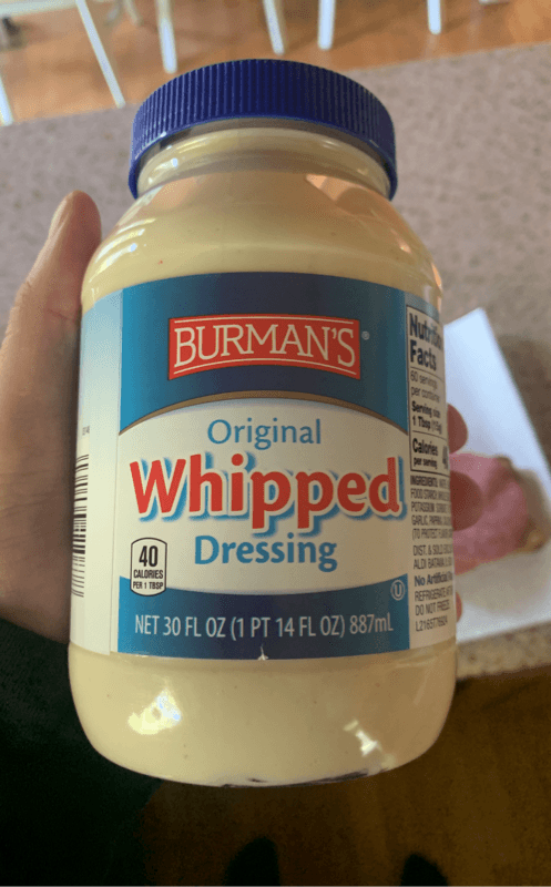 Burman'S Original Whipped Dressing