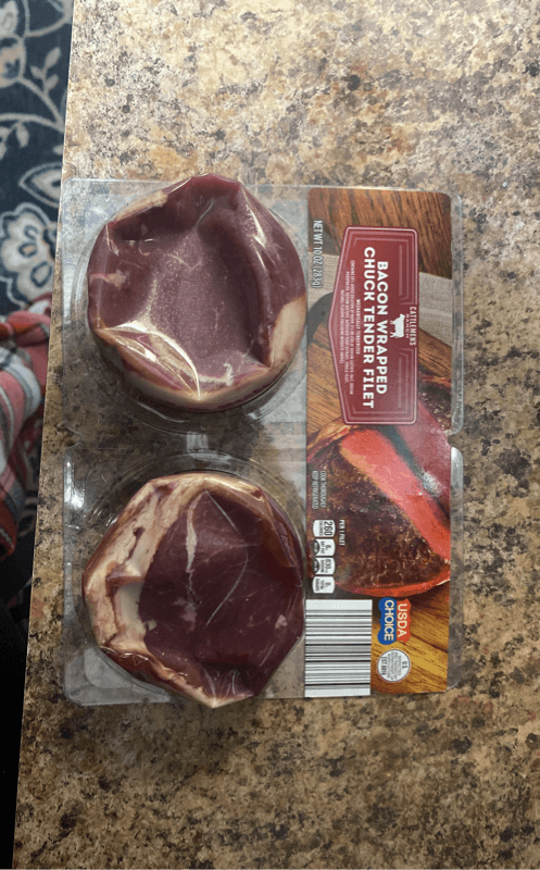 Cattlemen'S Ranch Bacon Wrapped Chuck Tender Filet