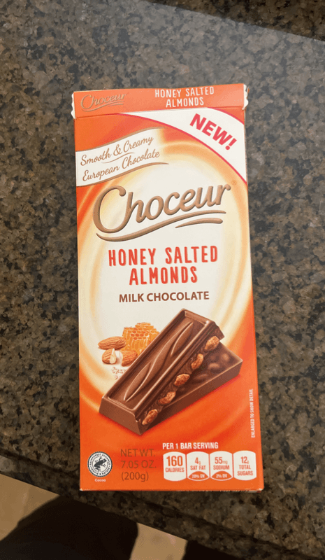 Choceur Honey Salted Almonds Milk Chocolate