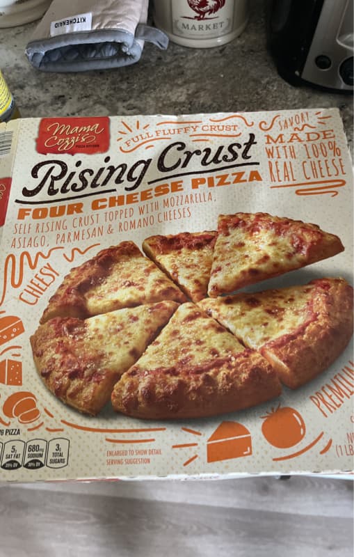Mama Cozzi'S Pizza Kitchen Rising Crust Four Cheese Pizza
