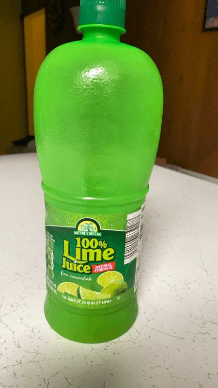 Nature'S Nectar 100% Lime Juice From Concentrate