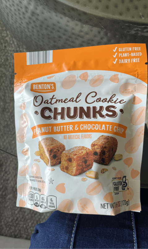 Benton'S Oatmeal Cookie Chunks Peanut Butter & Chocolate Chip
