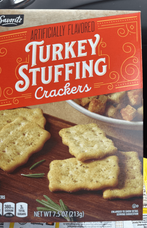 Savoritz Turkey Stuffing Crackers