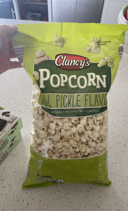 Clancy'S Popcorn Dill Pickle Flavor