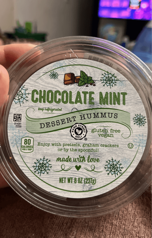Park Street Deli Chocolate Mint Dessert Hummus