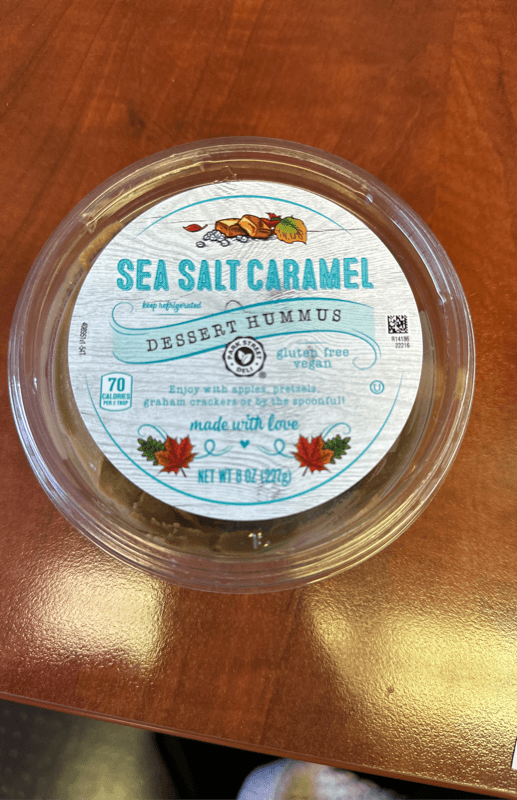 Aldi Park Street Deli Sea Salt Caramel Dessert Hummus