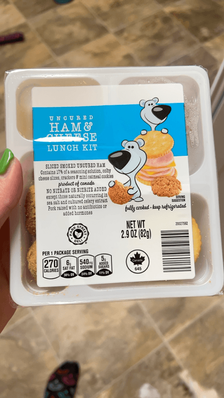 Park Street Deli Uncured Ham & Cheese Lunch Kit