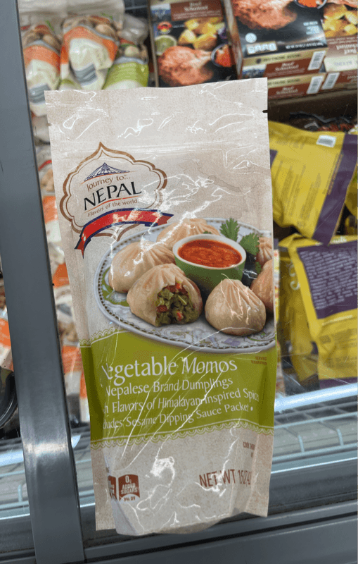 Journey To Nepal Flavors Of The World Vegetable Momos Nepalese Brand Dumplings