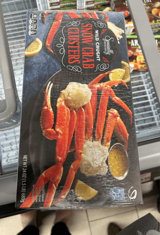 Specially Selected Wild Caught Snow Crab Clusters