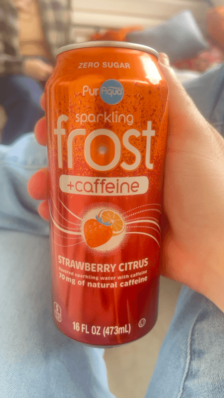 Pur Aqua Sparkling Frost + Caffeine Strawberry Citrus