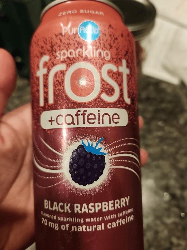 Puraqua Sparkling Frost + Caffeine Black Raspberry