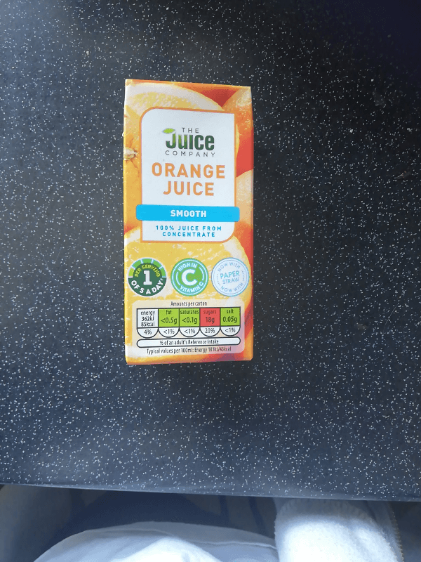 The Juice Company Smooth Orange Juice