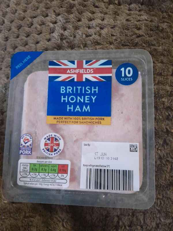 Ashfields British Honey Ham
