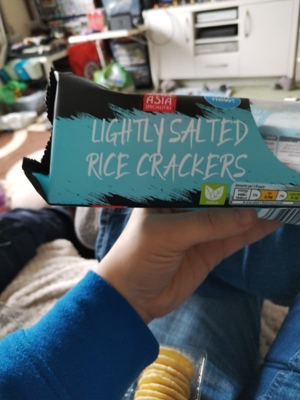 Asia Specialties Lightly Salted Rice Crackers