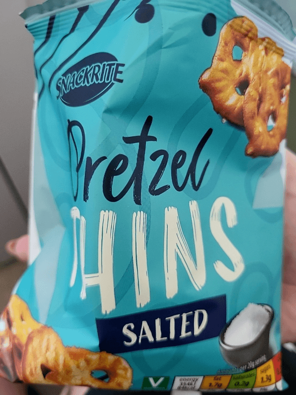 Snackrite Salted Pretzel Thins