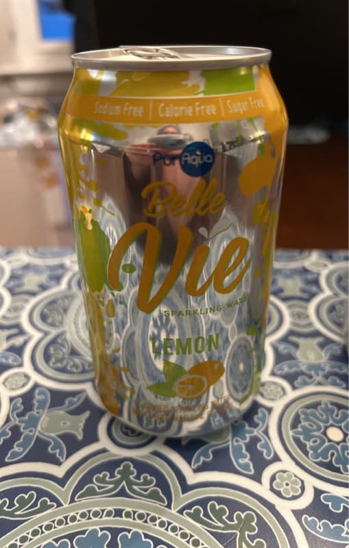 Puraqua Belle Vie Lemon Sparkling Water